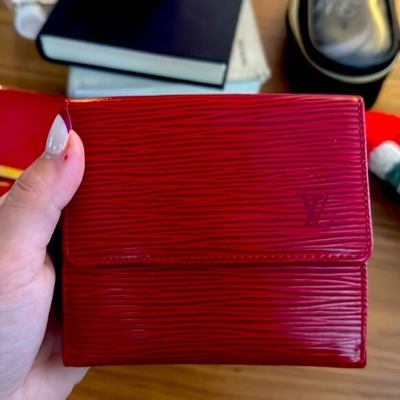 Louis Vuitton Handbags - Lv red epi mini wallet